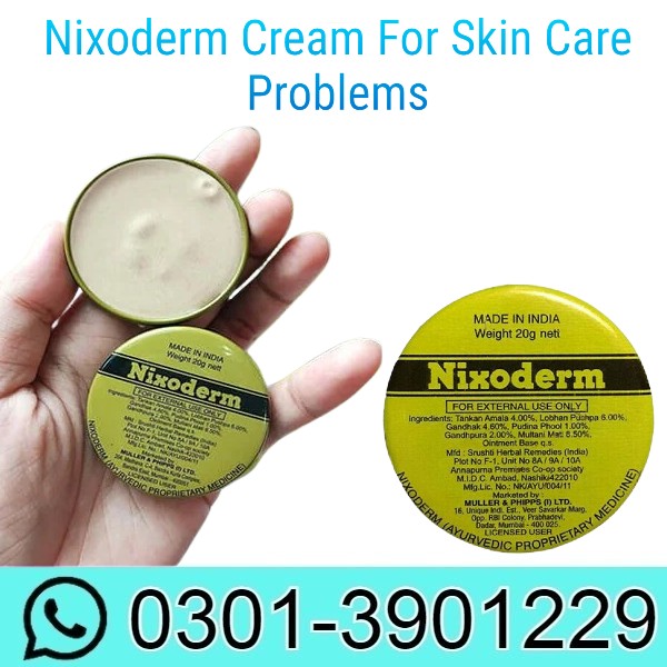 Nixoderm Cream For Skin Care Problems In Pakistan 03013901229 - Online Shopping in Pakistan,Lahore,Karachi,Islamabad,Bahawalpur,Peshawar,Multan,Rawalpindi - medicose.Pk