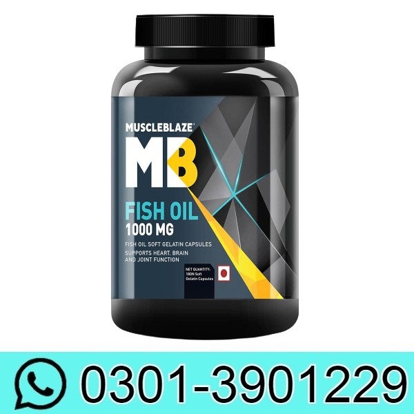 Muscleblaze Omega 3 Fish Oil, 180 Capsules 03013901229 - Online Shopping in Pakistan,Lahore,Karachi,Islamabad,Bahawalpur,Peshawar,Multan,Rawalpindi - medicose.Pk