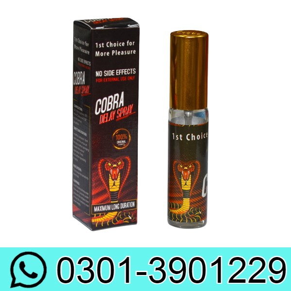 Cobra Delay Spray Price In Pakistan 03013901229 - Online Shopping in Pakistan,Lahore,Karachi,Islamabad,Bahawalpur,Peshawar,Multan,Rawalpindi - medicose.Pk