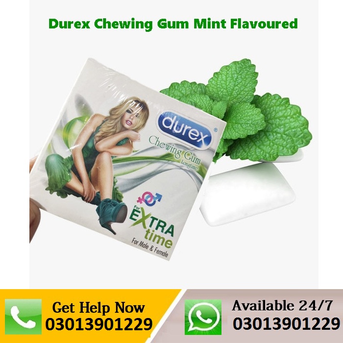 Durex Chewing Gum In Pakistan 03013901229 - Online Shopping in Pakistan,Lahore,Karachi,Islamabad,Bahawalpur,Peshawar,Multan,Rawalpindi - medicose.Pk