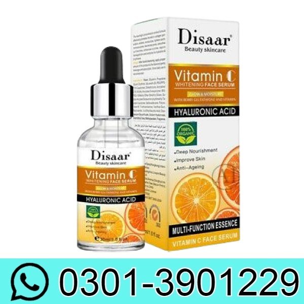 Disaar Vitamin C Whitening Face Serum In Pakistan 03013901229 - Online Shopping in Pakistan,Lahore,Karachi,Islamabad,Bahawalpur,Peshawar,Multan,Rawalpindi - medicose.Pk