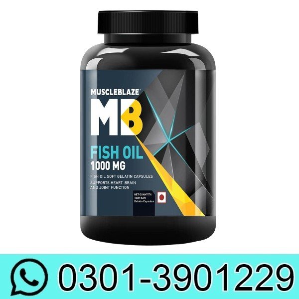 Muscleblaze Omega 3 Fish Oil, 180 Capsules